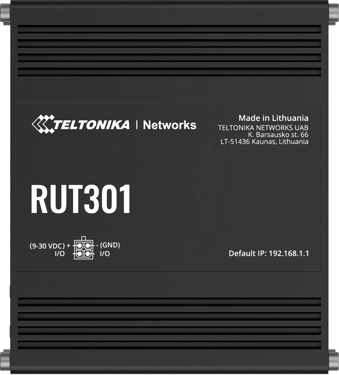 Router industrial Teltonika RUT301, 5x Fast Ethernet, USB, alumin, i zi
