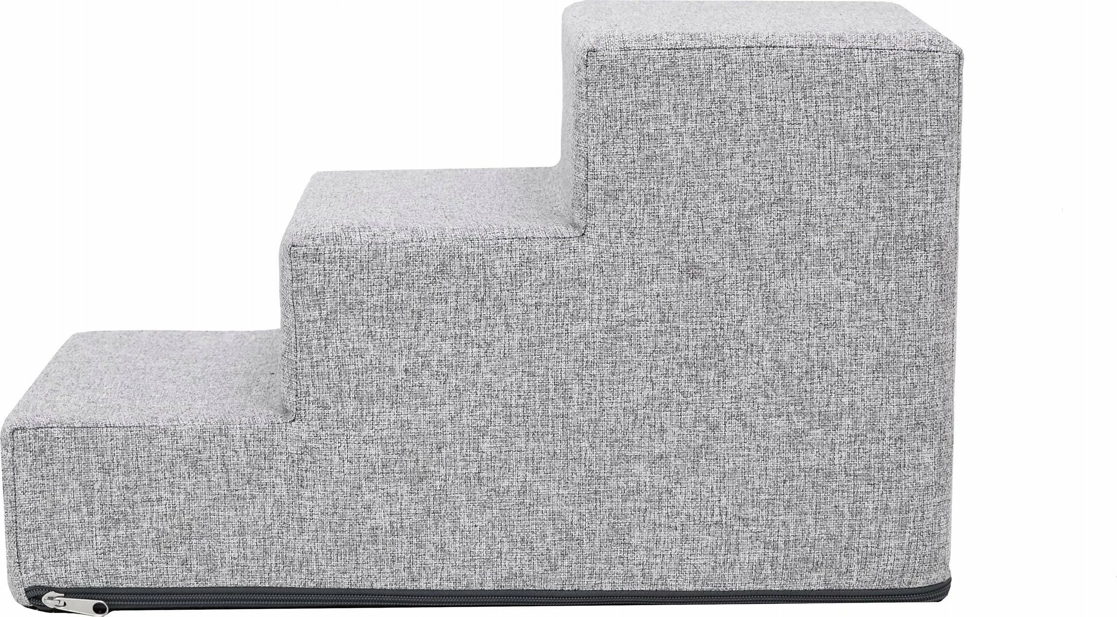 Shkallë për qen Hobbydog Small Steps Inari 30x50x30 cm, gri e çelët