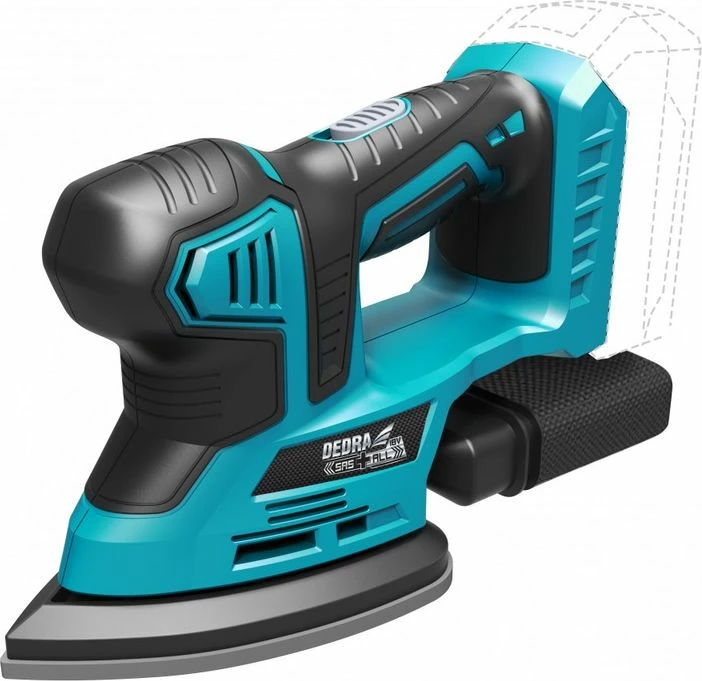 Lëmues detajesh pa kabllo Dedra DED7063 18V SAS+ALL, me 2 letra zmerile, pa bateri, pa karikues