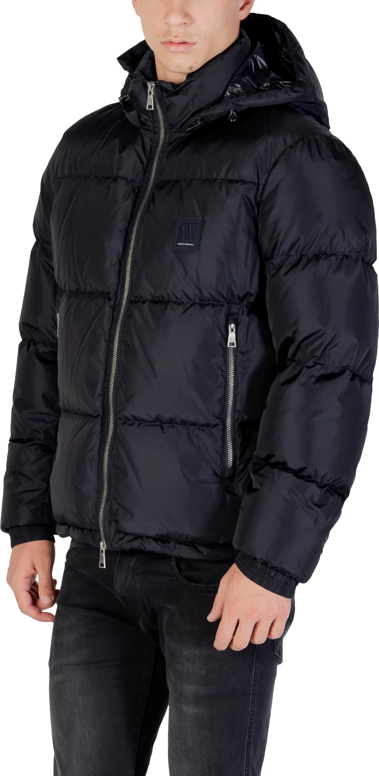 Jakne me pupla për meshkuj Armani Exchange XM000348 AF12286, kaltër e errët [Madhësia: XXL]
