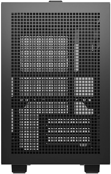Kasë DeepCool CH160 PLUS Small Form Factor, xham i temperuar, e zezë