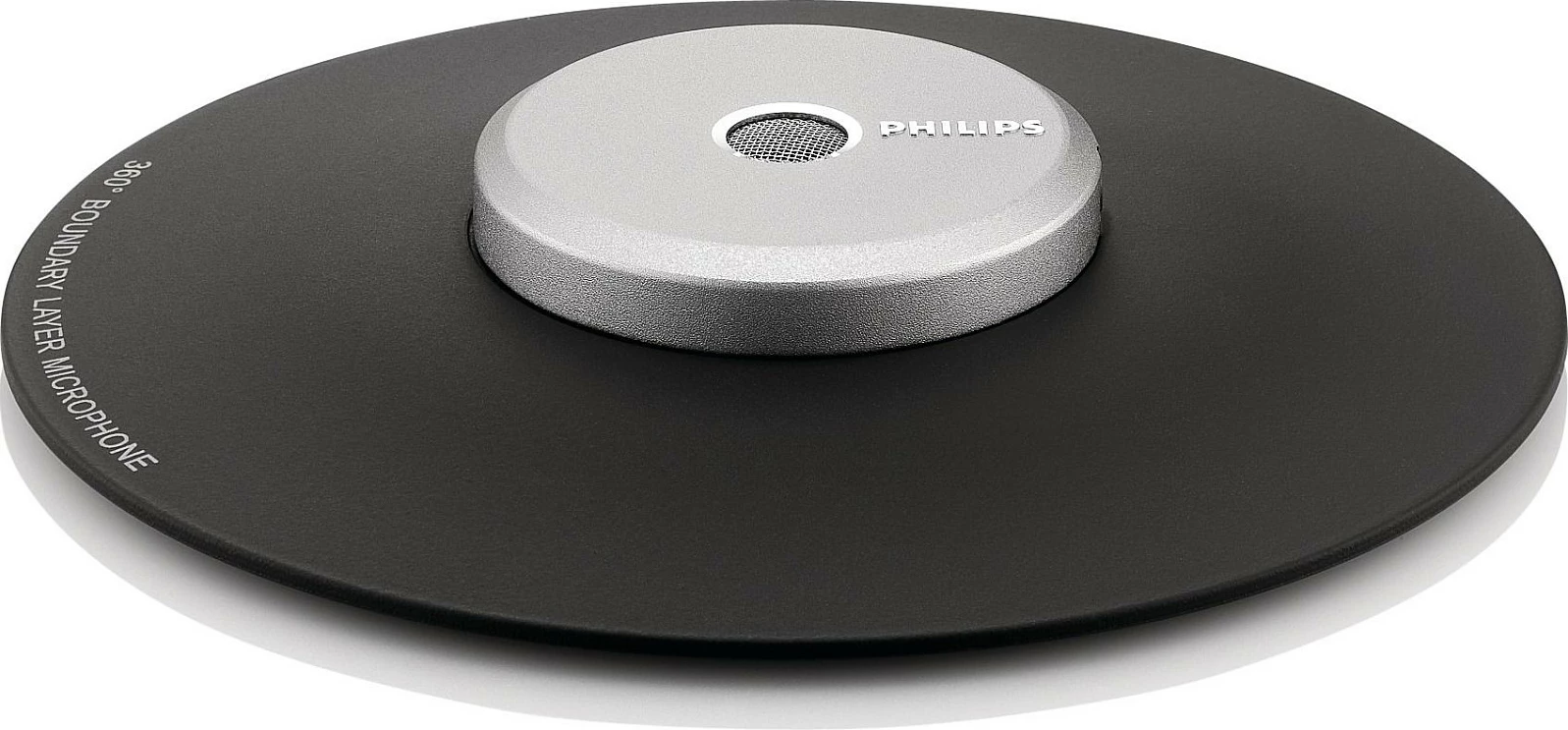 Mikrofon Philips Meeting, omnidireksional, 3.5mm, kabllo 2m, zi/argjendtë