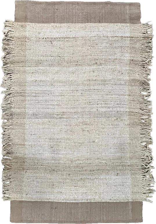 Qilim Cassia për dhomë dite, jute natyrale, 140x210cm