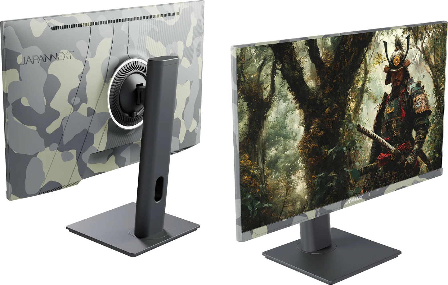 Monitor gaming JapanNext 23.8" Full HD, FreeSync, HDR, altoparlantë të integruar, i zi