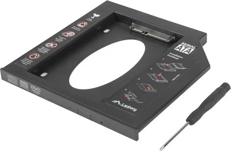Adapter Lanberg 5.25" > 2.5", i zi