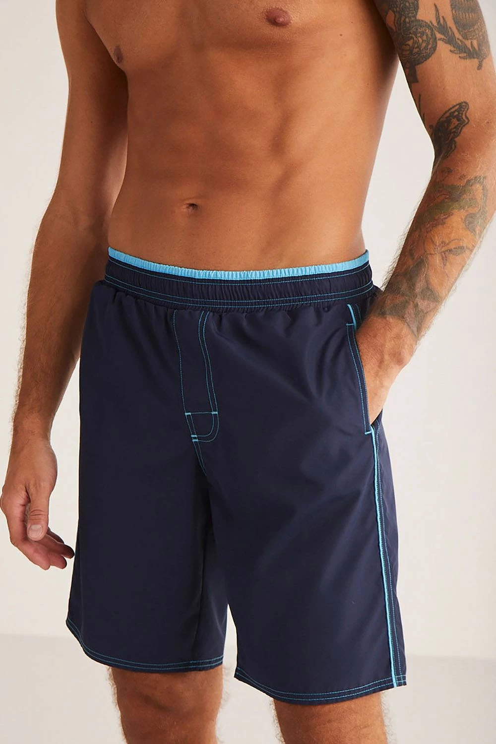 Shorc për not, ngjyrë navy blue, Jumeon, Dumas