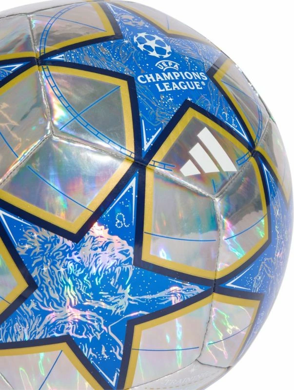 Top futbolli adidas për të gjithë, hiri/kaltër [Madhësia: 4]