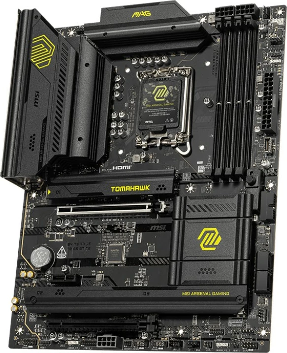Pllakë amë MSI MAG B860 TOMAHAWK WIFI, ATX, LGA1851, DDR5, Wi-Fi 7, E zezë