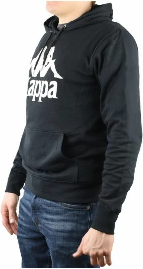 Duks me kapuç për meshkuj Kappa, i zi