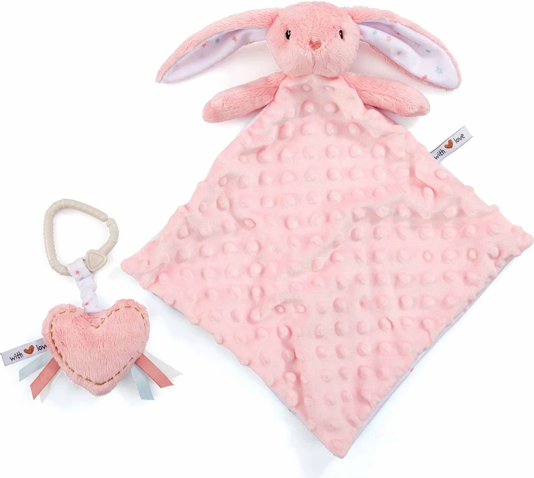 Early Learning Centre – Set Dhurate Sensorial Lepurushi Rozë për Bebe