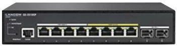 Switch, LANCOM GS-3510XP 61849, 8 porta (4x 2.5G + 4x 1G) + 2x 10G SFP+, PoE 130W, fanless
