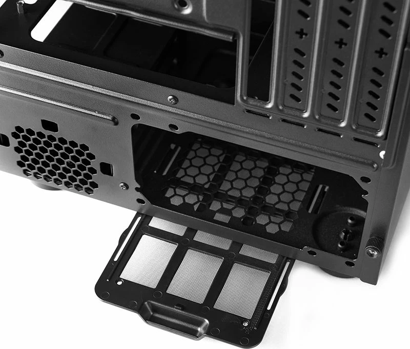 Kasë Chieftec Mesh ProCube CI-02B-OP mATX Cube Tower, e zezë