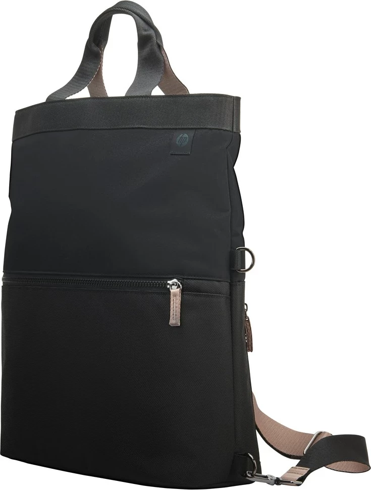 Çantë shpine/tote HP, 14 inç, poliester, e zezë
