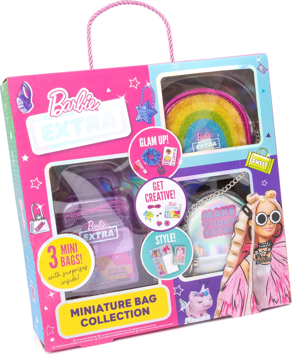 Barbie Extra Miniature Bag Collection 3 Pack