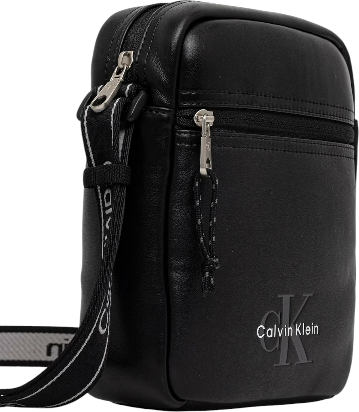 Çantë crossbody për meshkuj Calvin Klein LV04D3418G, e zezë