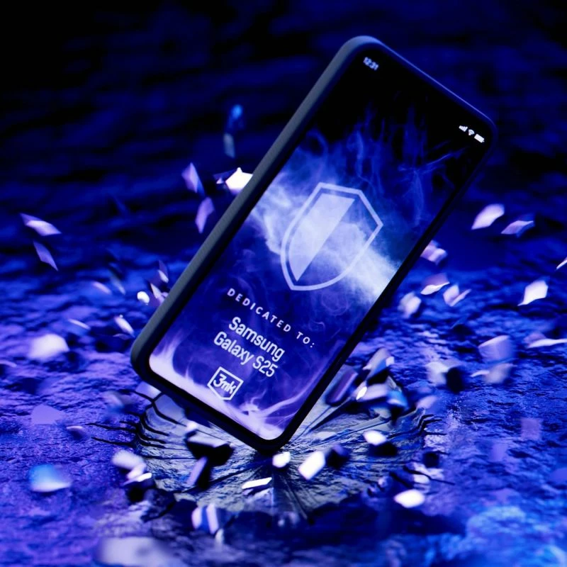 Kapak telefoni 3mk Smoke MagCase Samsung Galaxy S25, i zi