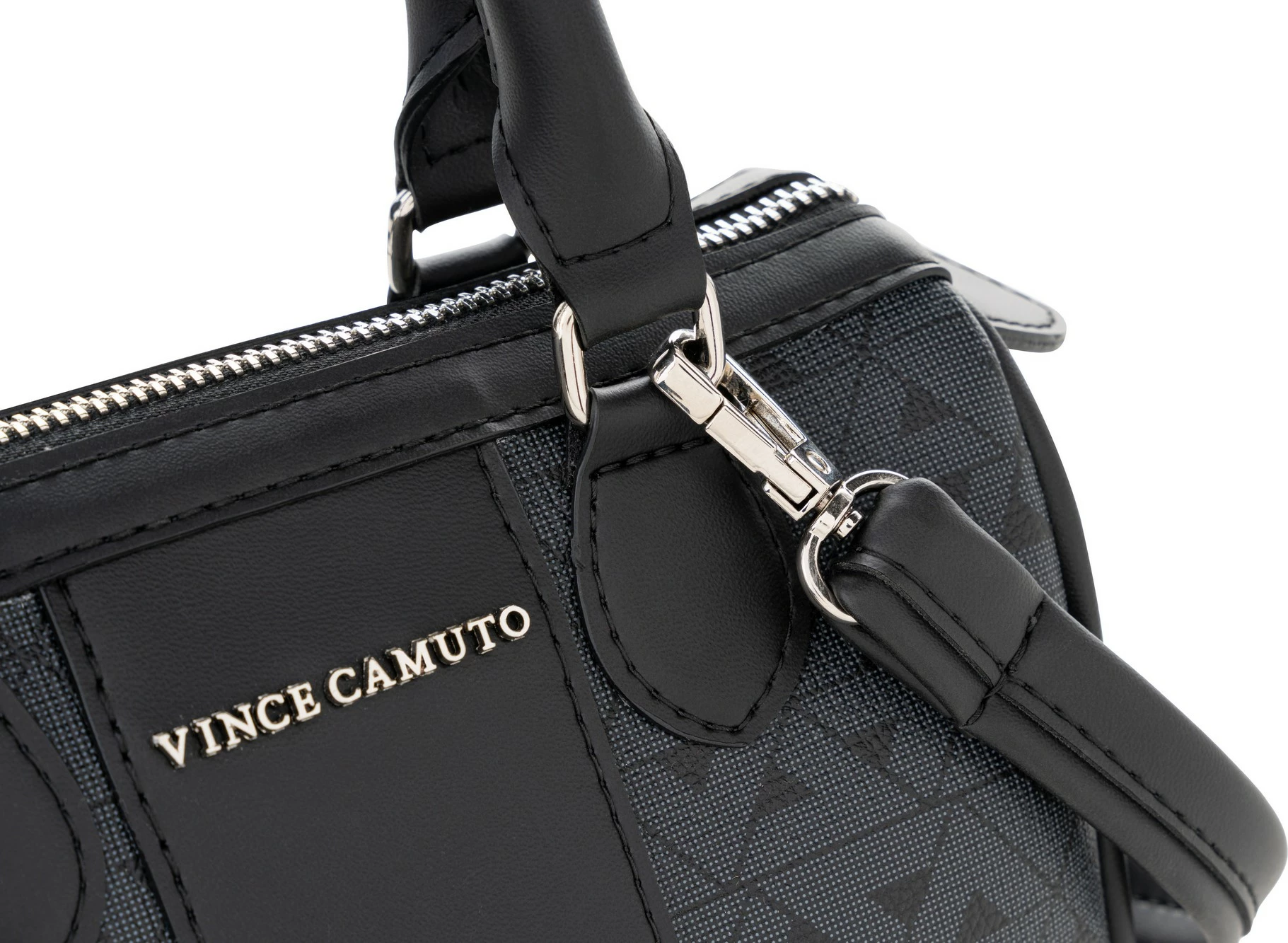 Çantë dore Vince Camuto, Rimini, monogram e zezë