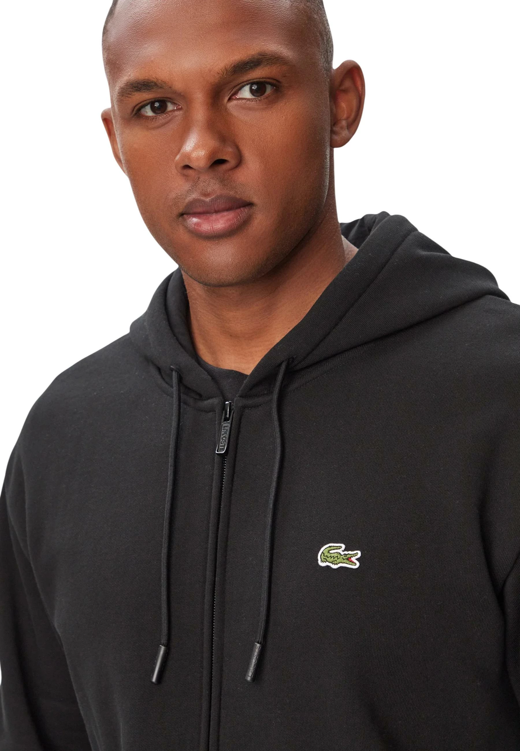 Duks me zinxhir Lacoste SH8864 për meshkuj, i zi [Madhësia: M]