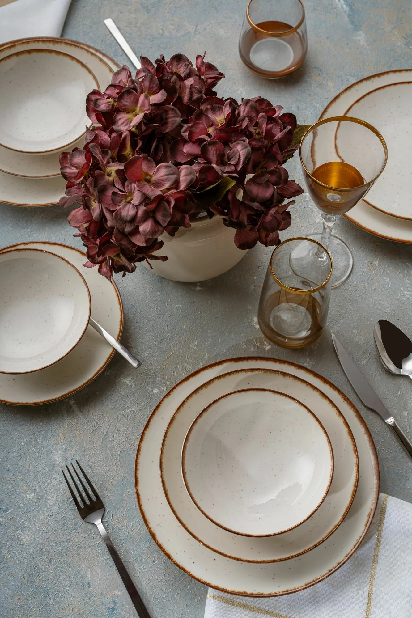 Set enësh për drekë (24 copë), Hermia, GBSATN24KY458KH