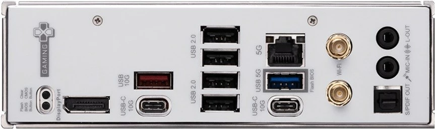 Pllakë amë MSI B850 GAMING PLUS WIFI PZ, Socket AM5, 256 GB, e bardhë