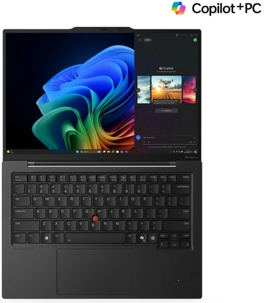 Ultrabook Lenovo ThinkPad X1 Carbon Gen 13, Intel Core Ultra 7 255U, 32 GB RAM, 1 TB SSD, 14" 2.8K Touch, Zi