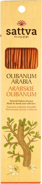 Kallam për aromë Sattva Olibanum Arabia 15 copë