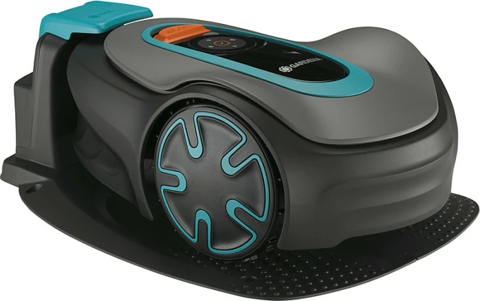 Robot kositës bari Gardena SILENO minimo 250 qm, gri/blu