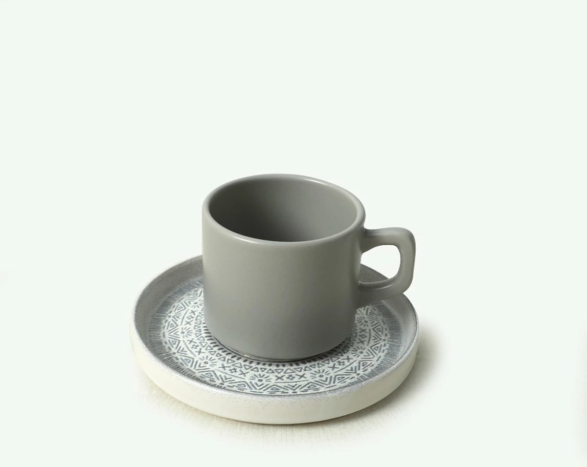 Set filxhanësh çaji (12 copë), Hermia Concept, gri