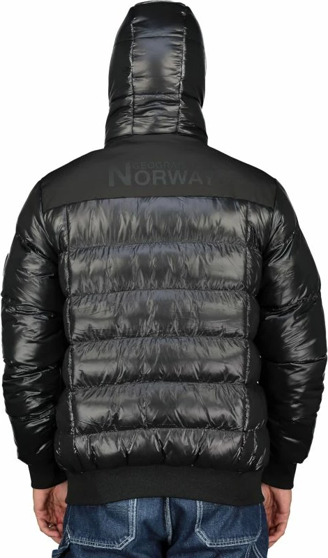 Jakne për meshkuj Geographical Norway, e zezë