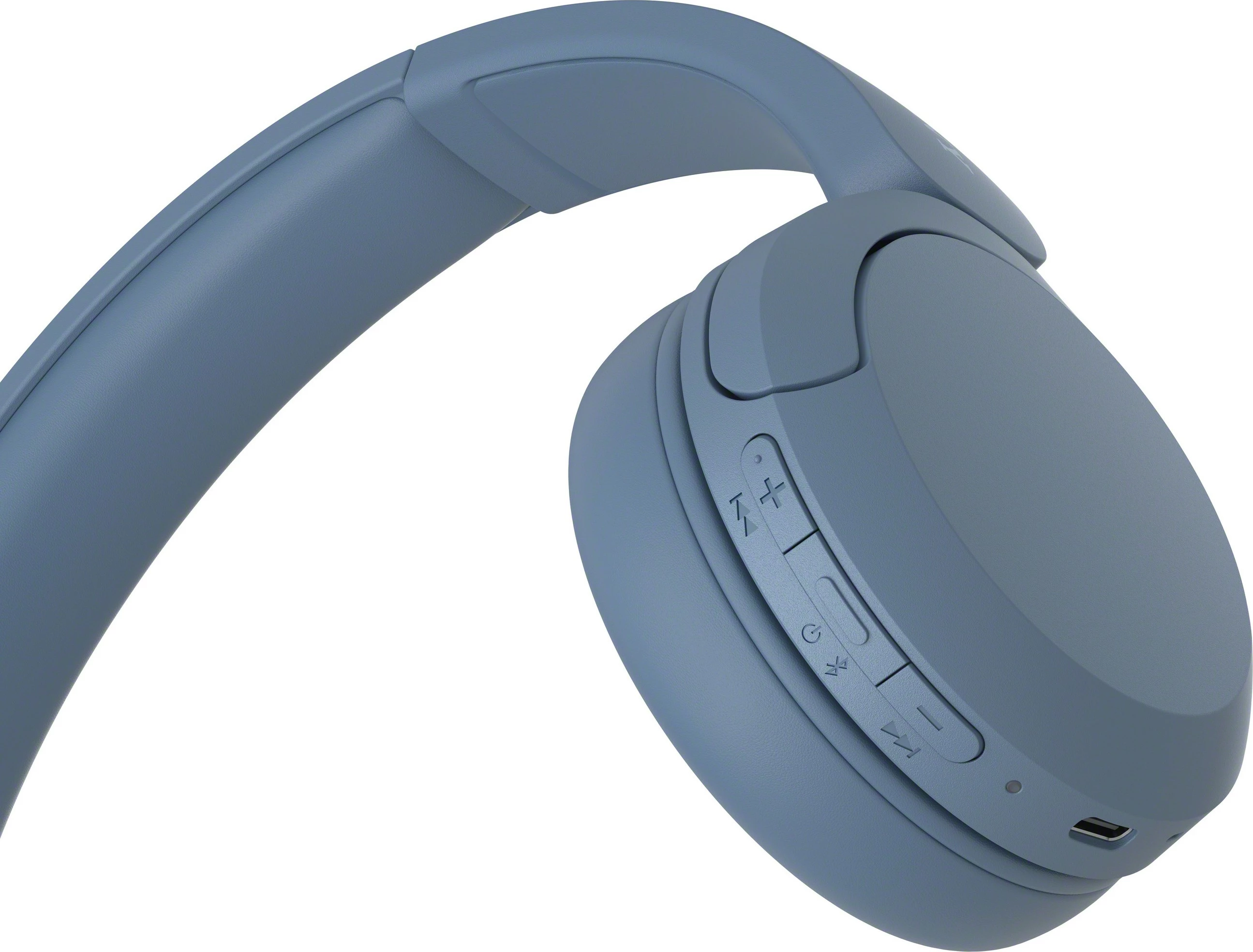 Kufje SONY WH-CH520L wireless, Bluetooth 5.2, 50 orë, blu