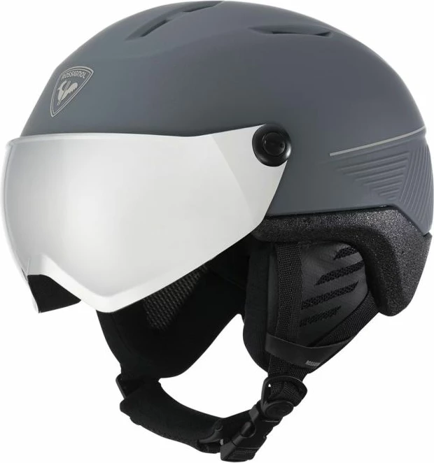 Helmetë skijimi Rossignol unisex, gri
