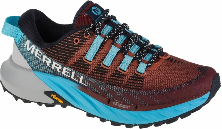 Atlete për femra Merrell, të kuqe dhe blu