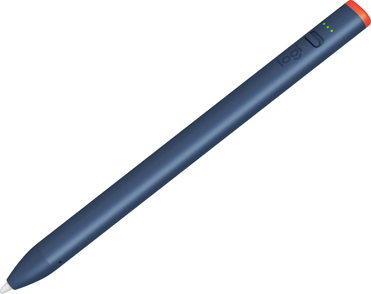 Stilolaps digjital Logitech Crayon për edukim, Apple, iPad Pro, Blu, Portokalli
