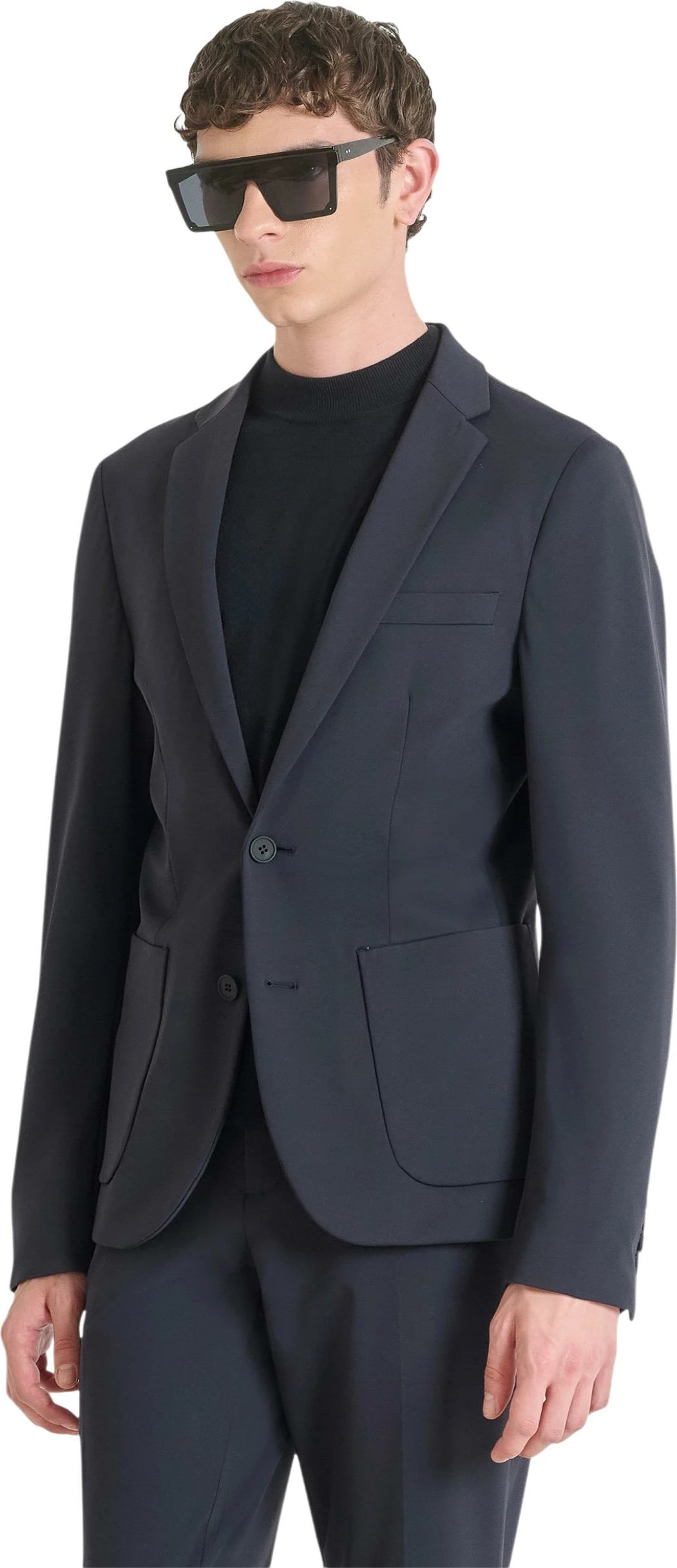 Sako elegante për meshkuj Antony Morato SLIM RAD MMJS00074-FA600311, e kaltër