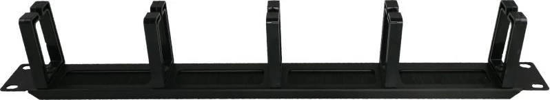 Organizues kabllosh ALANTEC PK048 për rack 1U 19", 5 mbajtëse, i zi