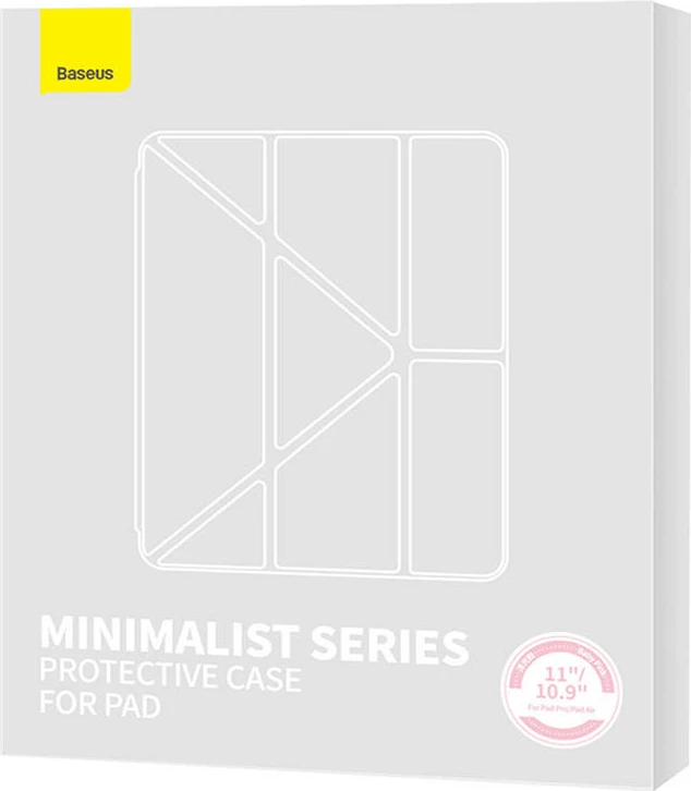 Mbështjellës magnetik Baseus Minimalist për iPad Pro 11", baby pink