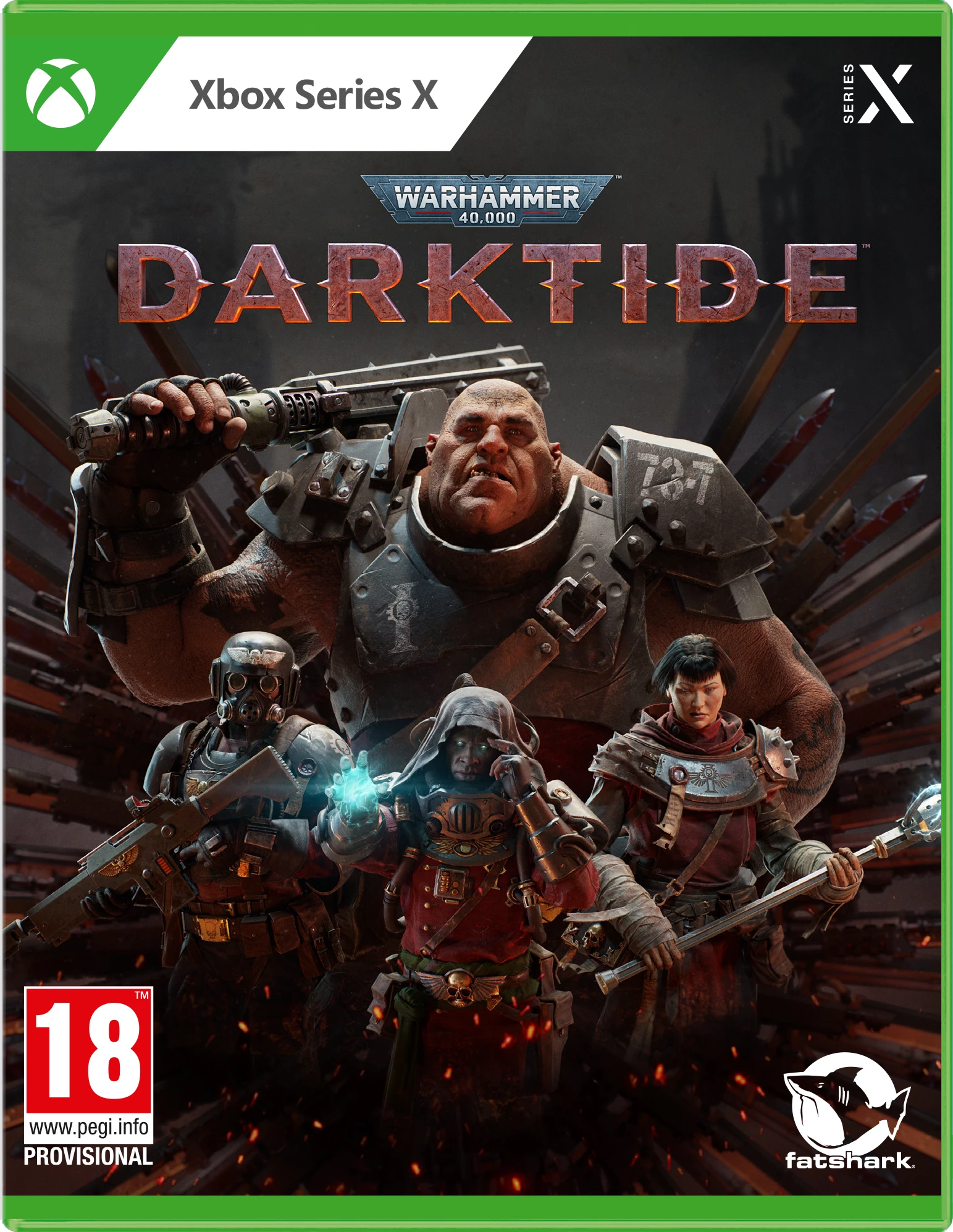 Video lojë Fireshine Games Warhammer 40,000: Darktide për Xbox Series X, PEGI 18