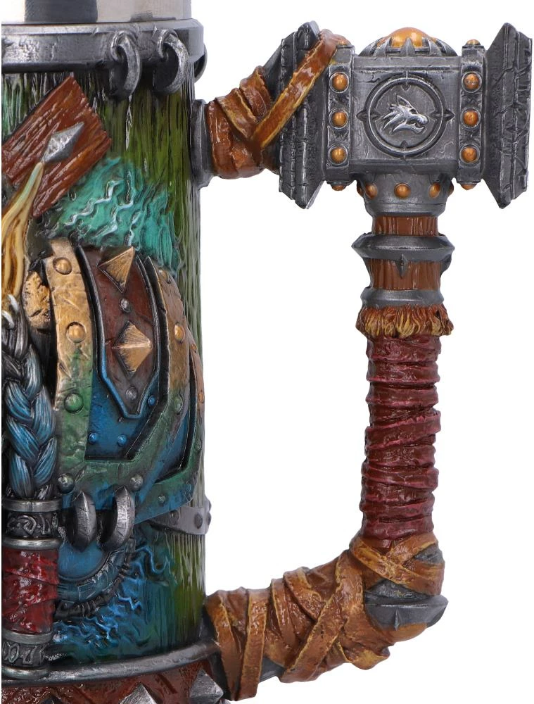Krike NEMESIS NOW World of Warcraft Thrall 17.5cm me insert inox, 1 copë