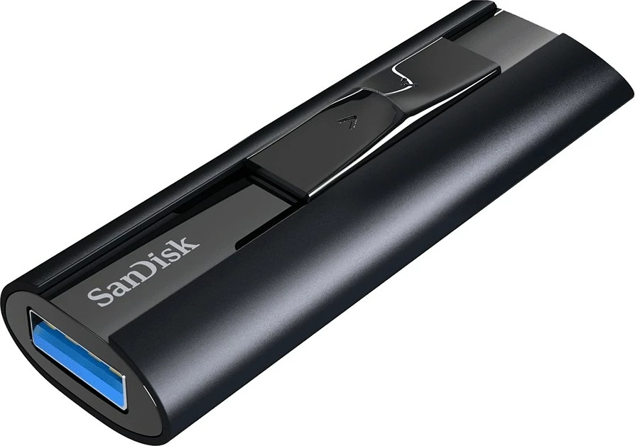 USB SanDisk Extreme PRO 1 TB, USB Type-A, 3.2 Gen 1, 420 MB/s, Slide, Black