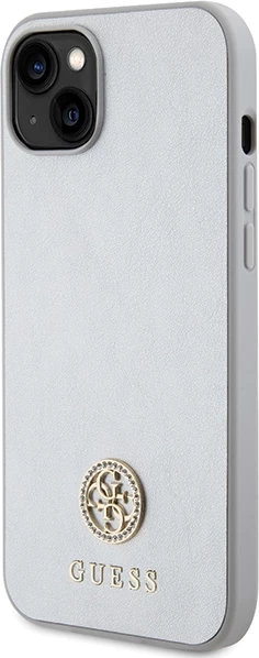 Mbështjellës Guess GUHCP15MPS4DGPS për iPhone 15 Plus 6.7", argjendtë