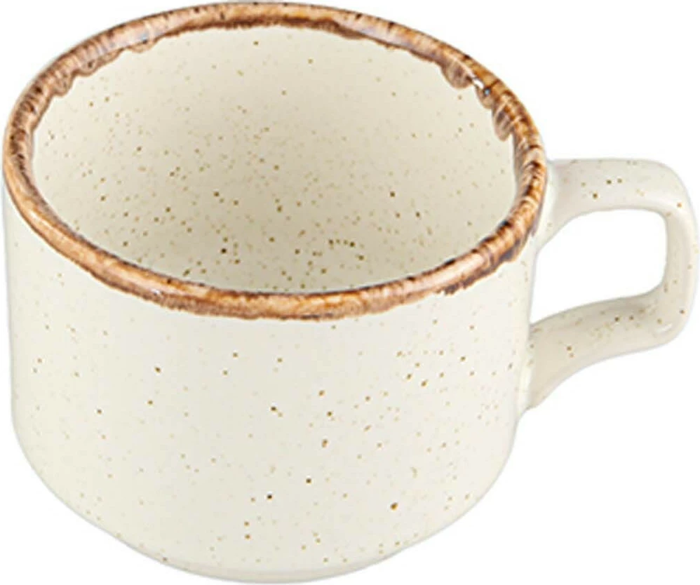 Filxhan stackueshëm Porland Seasons Sand 200 ml, krem, set 6 copë