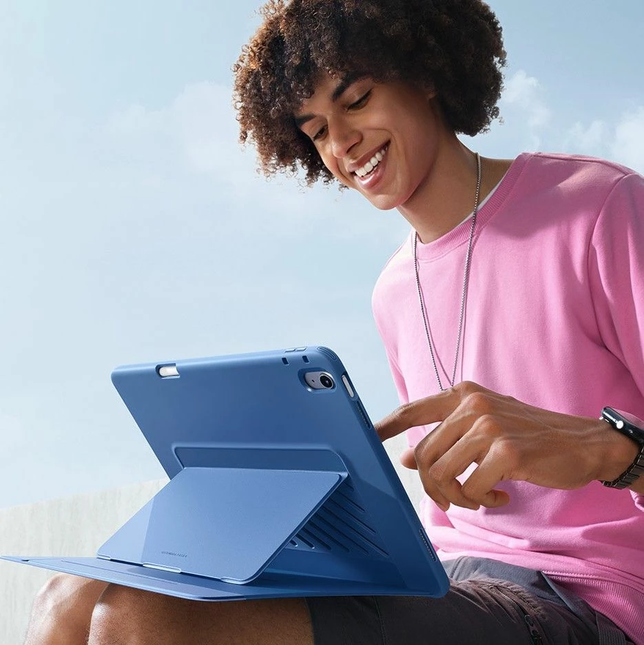 Mbështjellës ESR Flip Hybrid për iPad 10.9" (2022) / iPad 11" (2024), Blu