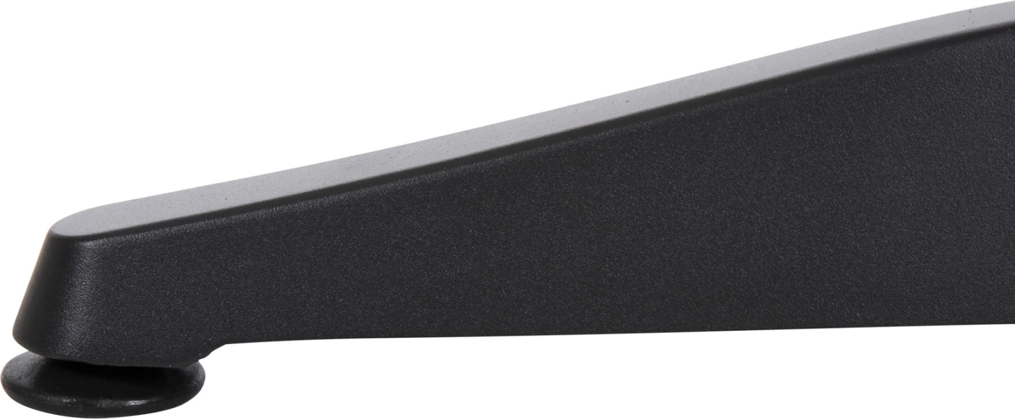 Tavolinë e rrumbullakët alumini ALEXA FH6086.01, sipërfaqe polywood ngjyrë natyrale, Φ60x73H cm