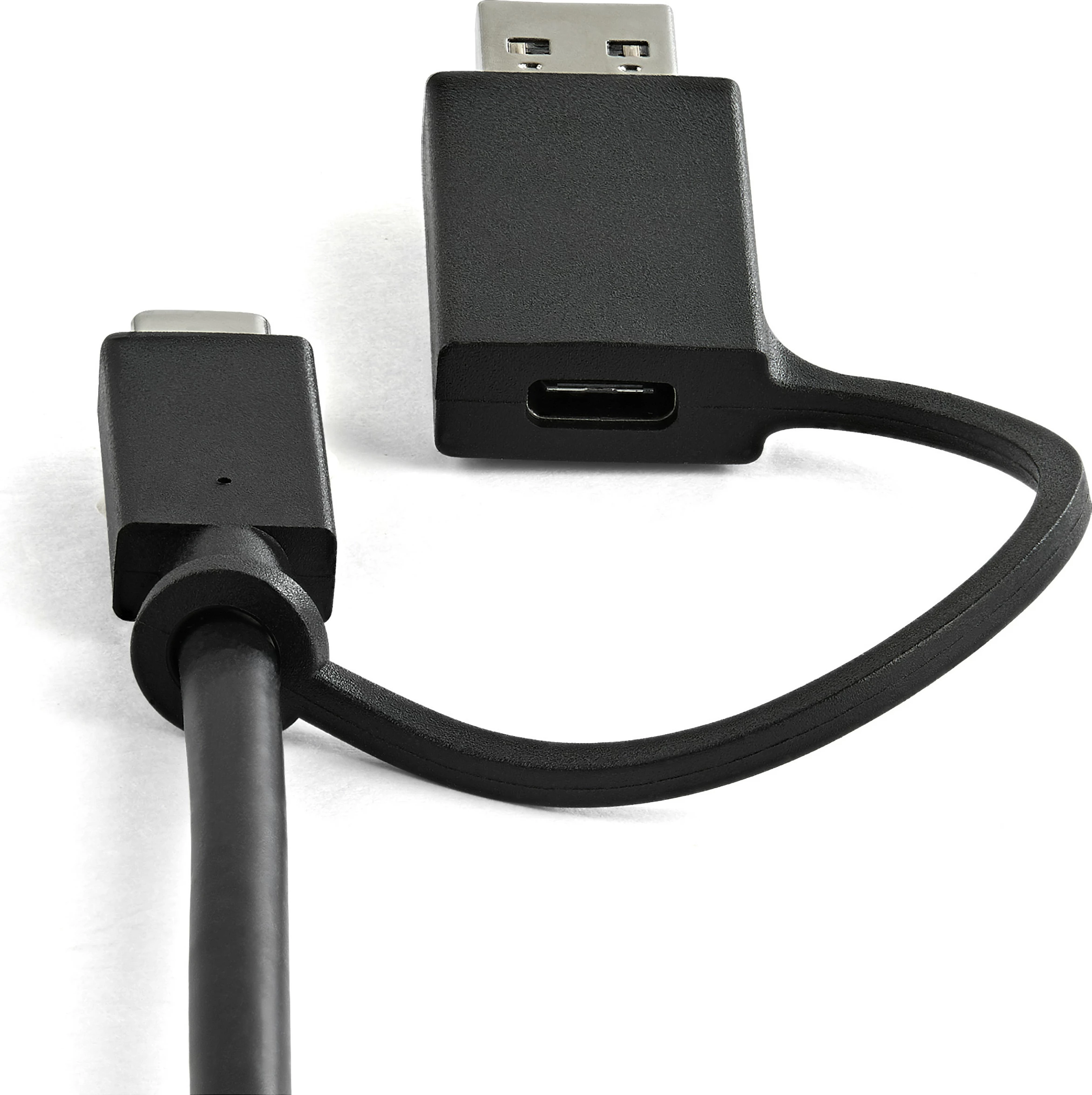Stacion dokimi për laptop StarTech DK30C2DPEPUE, USB-C/USB-A Hybrid, Dual 4K DP/HDMI, 100W PD, 4x USB 5Gbps, GbE, zezë/hiri