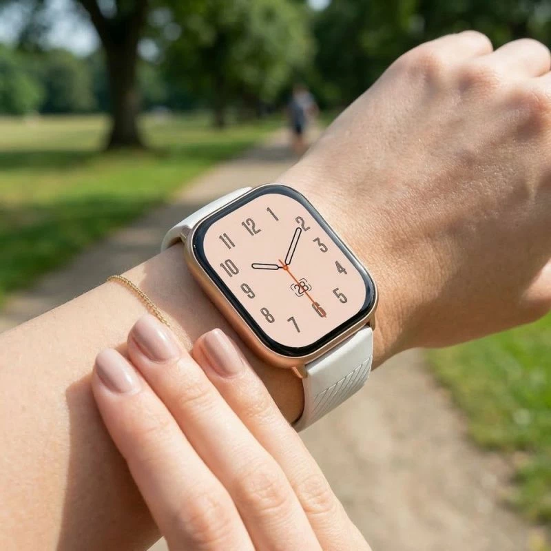 Smartwatch Gravity GT43-4, rozë, set me rrip dhe byzylyk