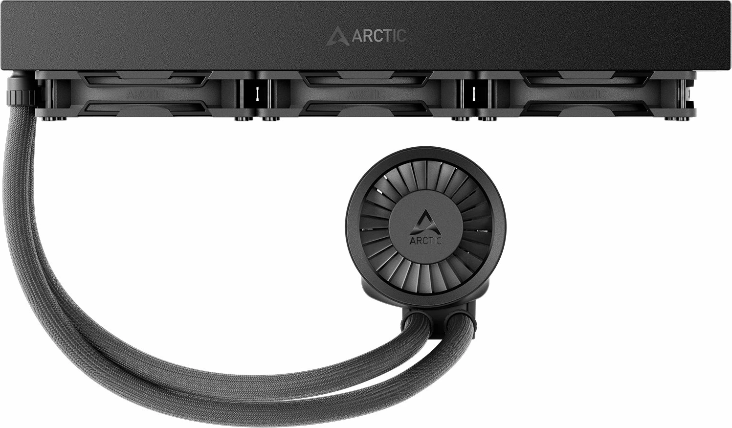 Sistem ftohjeje me ujë Arctic Liquid Freezer III Pro 360 ACFRE00180A, radiator 360 mm, 3x120 mm, i zi