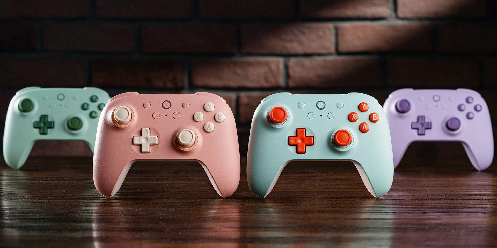 Kontroller lojërash 8BitDo Ultimate 2C RET00471, wireless Bluetooth/2.4GHz, Hall Effect, USB-C, mint