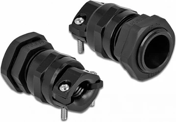 Glandë për kabllo DeLOCK PG13.5, IP68, 6-12mm, e zezë