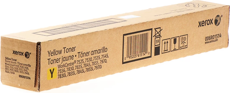 Toner, Xerox, 006R01514, rendiment 15000 faqe, standard, e verdhë