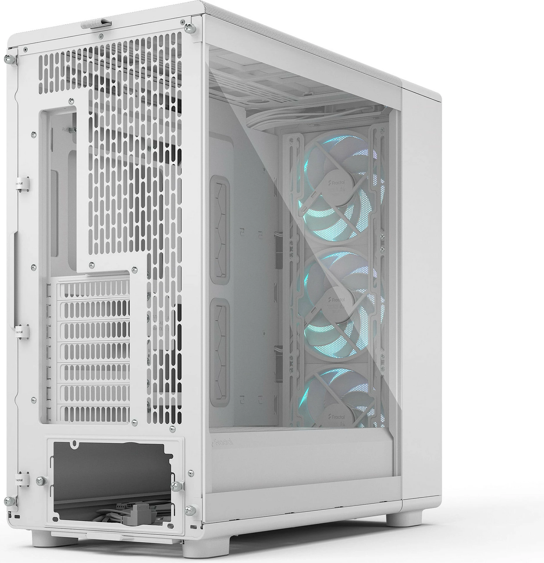 Kasë Fractal Design Epoch XL, Tower, ATX/micro ATX/ITX/E-ATX, RGB, e bardhë